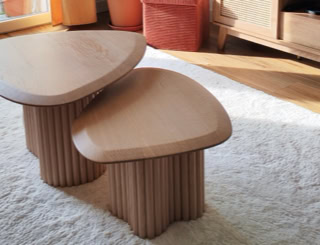 table basse sur mesure